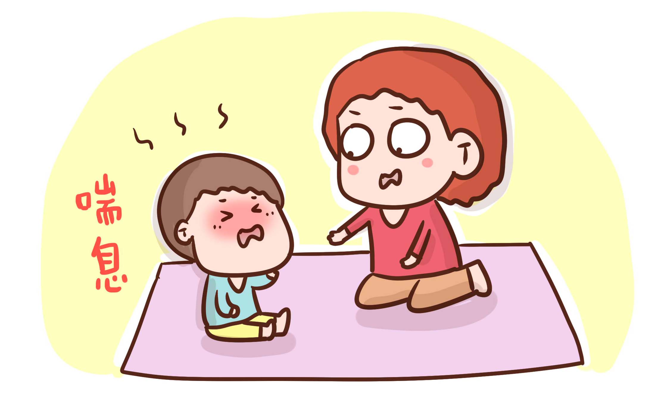 宝宝喘息怎么办,宝宝喘息案例