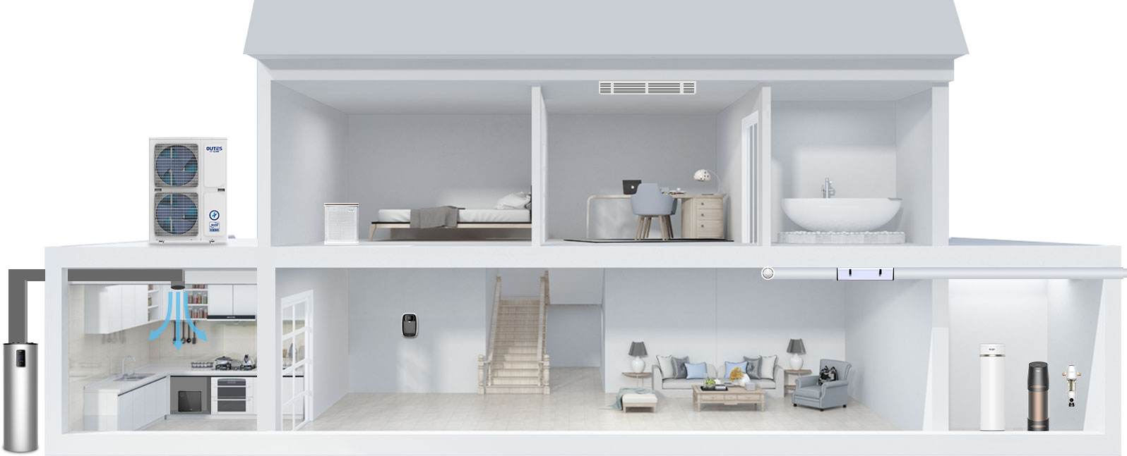 哪些情况适合中央空调,中央空调三分产品七分安装