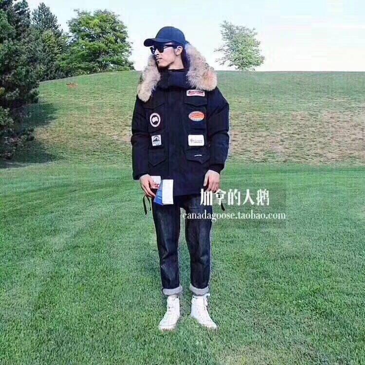 最新款羽绒服男款加拿大鹅正品,加拿大鹅羽绒服远征款男款