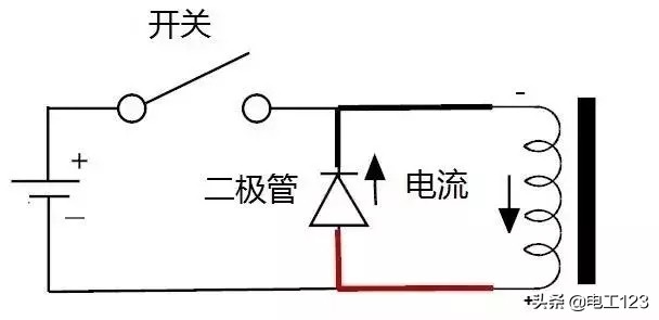 稳压二极管并联在继电器上的作用,直流电路中串联两个二极管会怎样