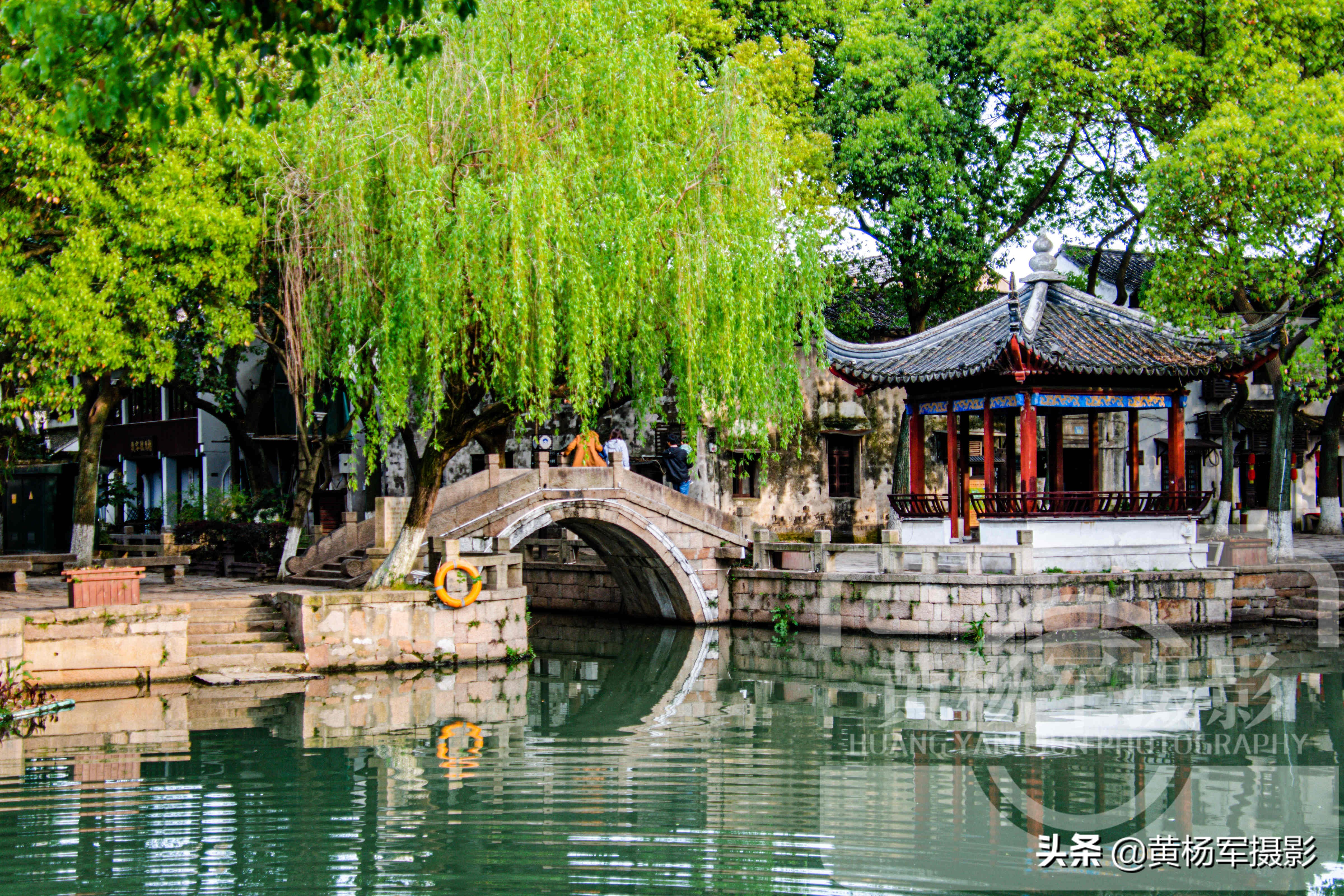 江南六大水乡古镇之一同里古镇,千年吴江同里清静古朴的水乡古镇