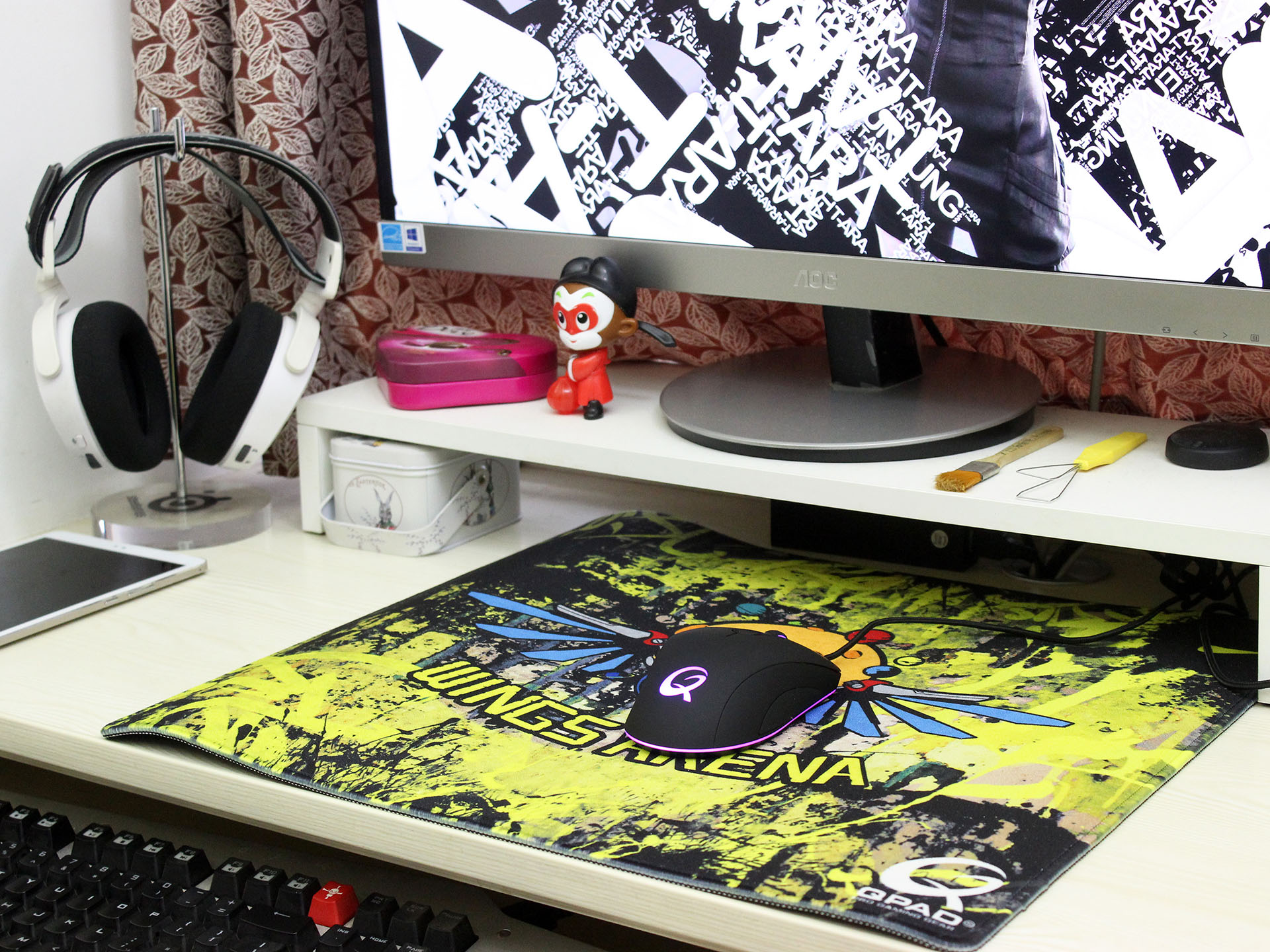 值得等待、不枉期待，QPADDX-30游戏鼠标WA-45鼠标垫体验简评