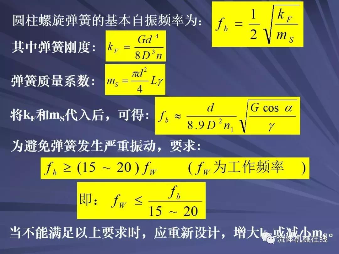 弹簧设计注意事项图片,弹簧设计计算实例
