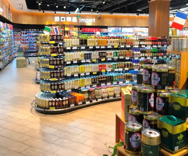 青岛振华超市,超市最新陈列照片