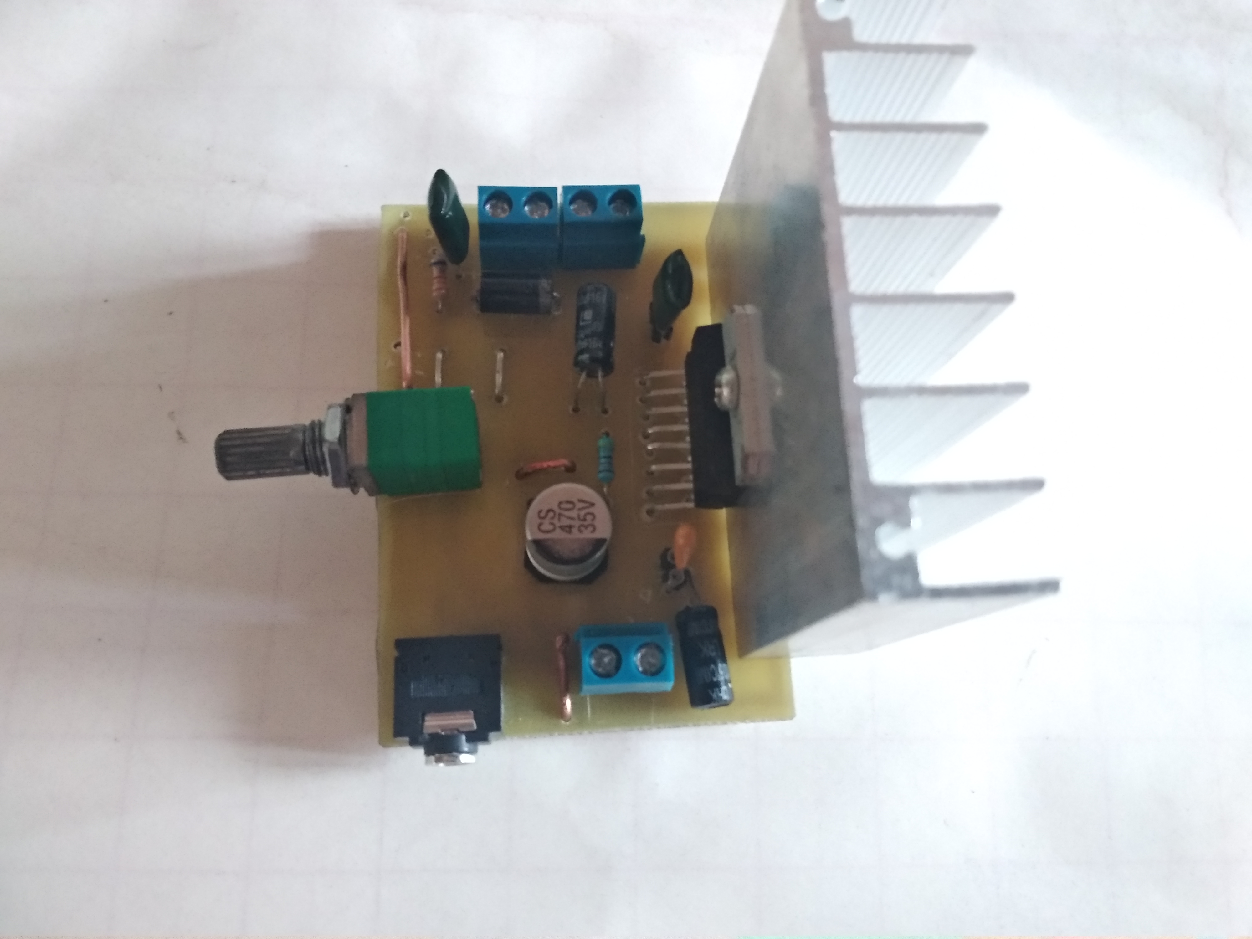 用pcb板自制小功放,手工制造pcb电路板