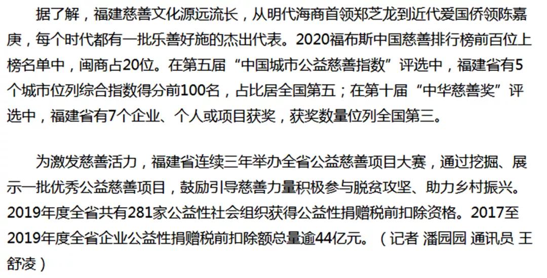 借得福清公益事，全省PK夺冠——丁见参赛记
