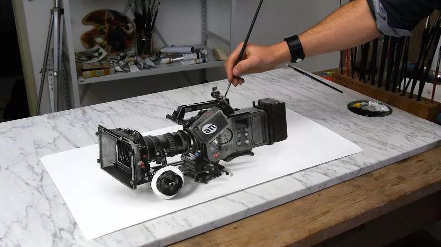 3d超写实画欣赏,神笔马良写实绘画