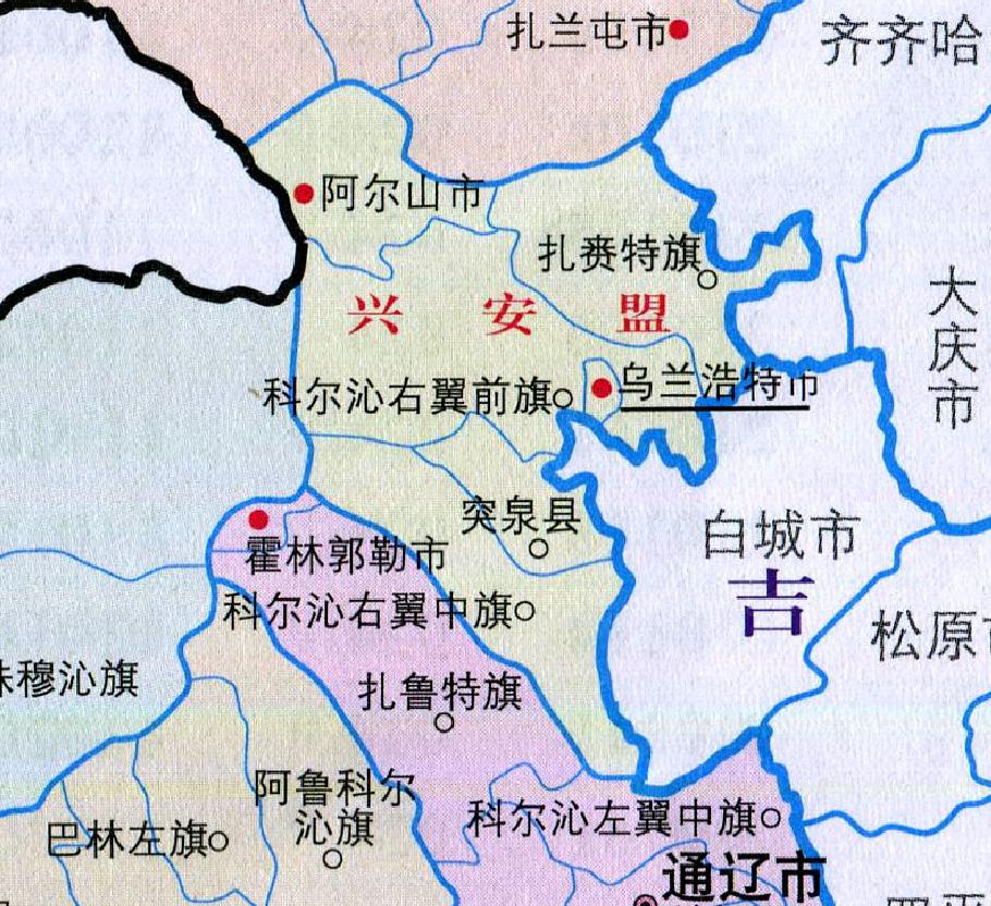 兴安盟所辖旗县,内蒙古兴安盟科尔沁右翼中旗人口