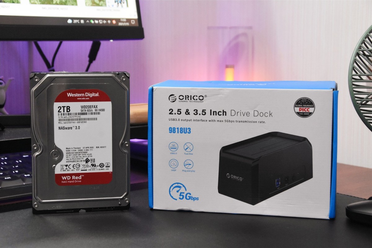 拆移动硬盘装入硬盘盒,orico硬盘盒格式化硬盘