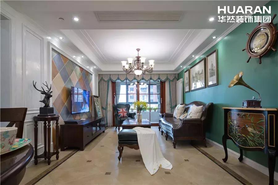 深圳美式装修风格实景案例,合肥宝利丰广场美式风格