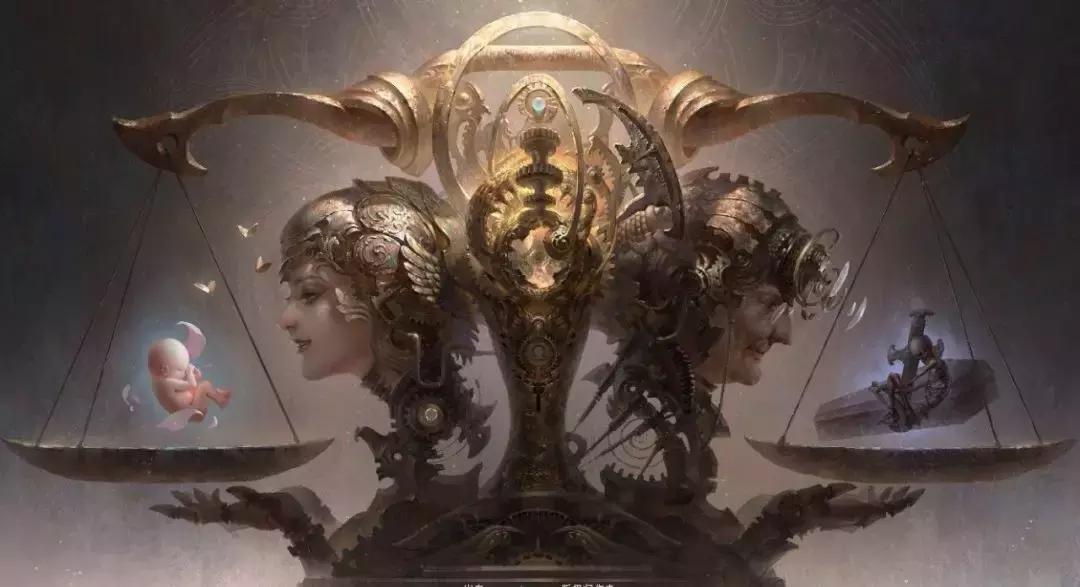 他的手绘原画太牛了，笔下美*欲人**欲飘仙，色调与笔感美煞无数网友