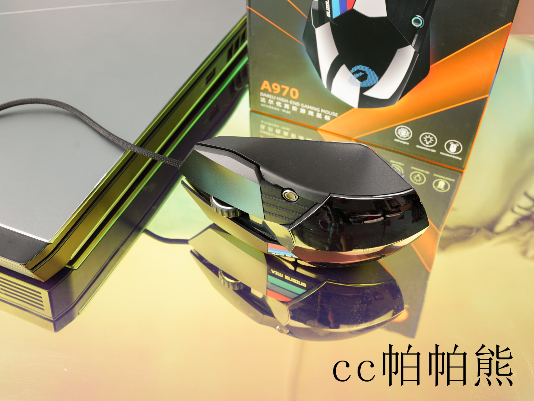 达尔优a970鼠标怎么选,达尔优A970高阶游戏鼠标