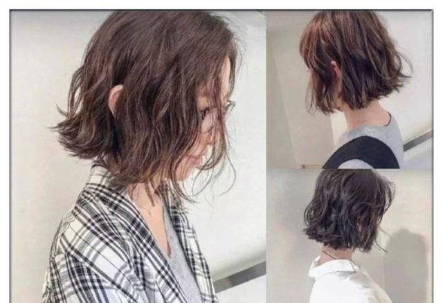 减龄短发波波头女图,俏皮可爱波波头造型很好看又减龄