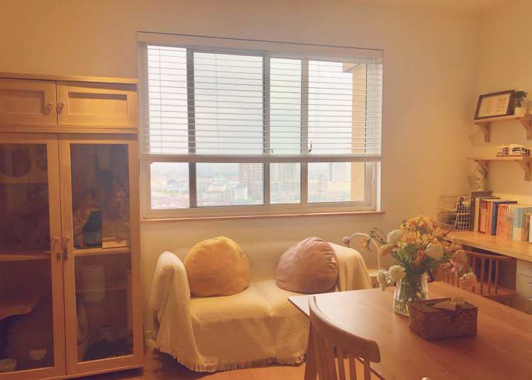 70平两室小户型,原木色的日式小清新,让家更温馨