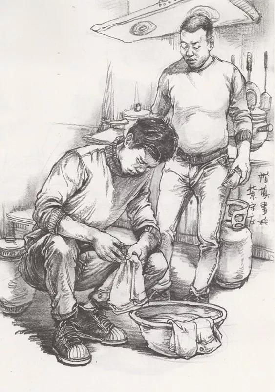 纯干货分享速写知识点,速写裆部褶皱万能模板