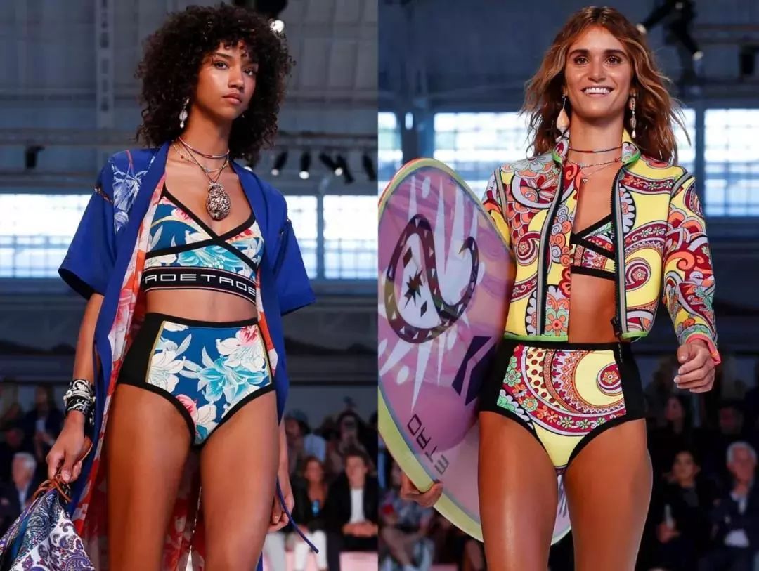 etro近况,etro佩斯利花纹真丝连衣裙