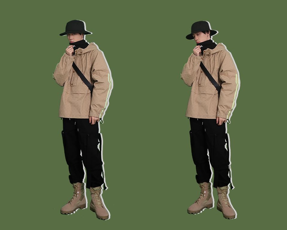 男装秋季穿搭潮男套装高级,男秋冬170穿搭潮服