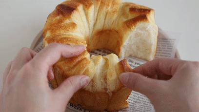 黄油炼乳手撕包,纯奶手撕包制作全过程