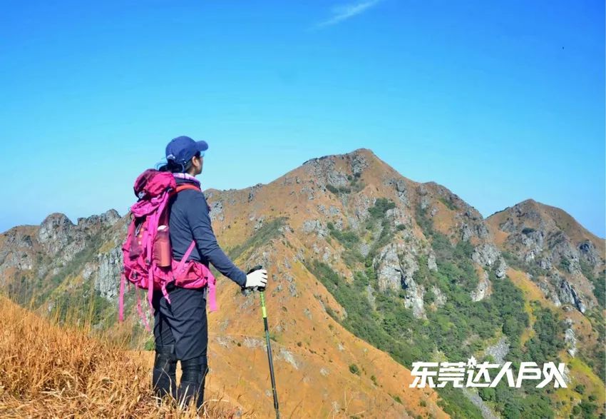 徒步挑战增城第一高峰牛牯嶂,挑战阳山第一峰