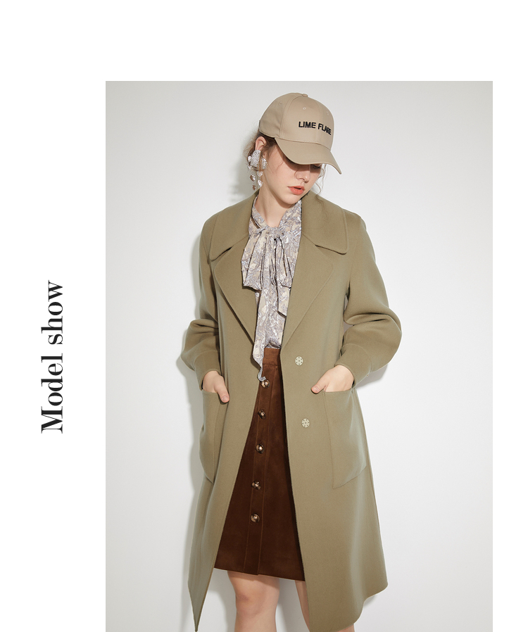 莱茵新款大衣,春季莱茵蓝色外套穿搭