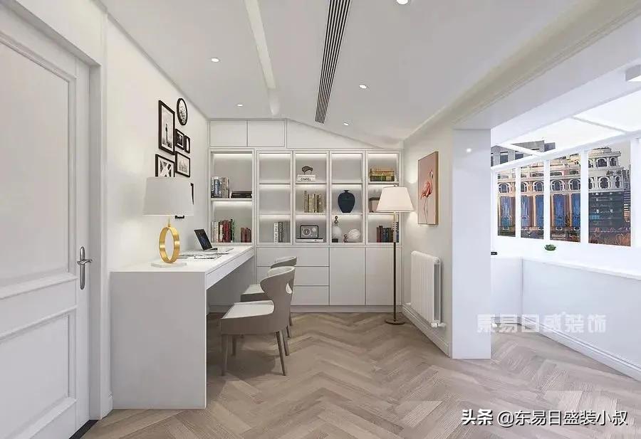 家里一定要有一个书房,家里有个好看的办公室