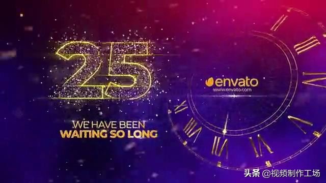 新年开场倒计时动画竖屏,2020跨年倒计时视频惊艳