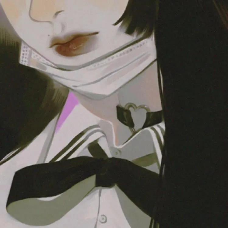 动漫女生头像霸气御姐高冷戴帽子,高冷御姐黑暗系古风动漫头像