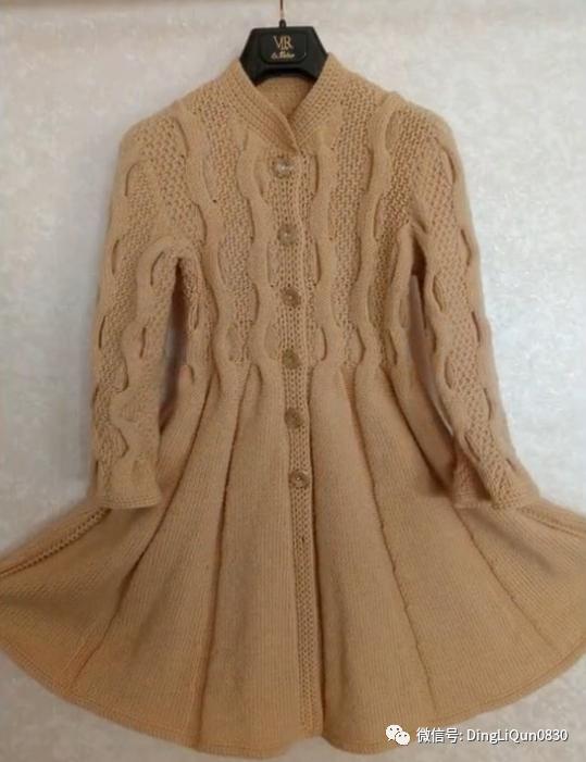 春秋针织女装长款开衫外套,加肥加大针织开衫外套长款