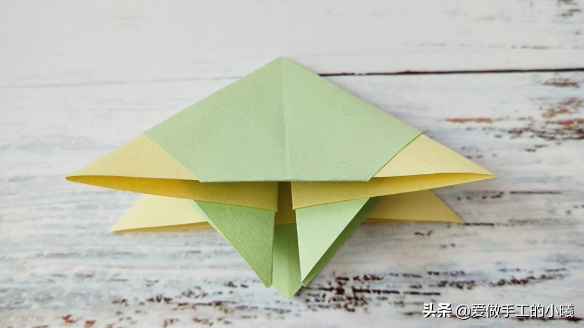 无限翻折纸教程图解,无限翻折纸万花筒一步步教程