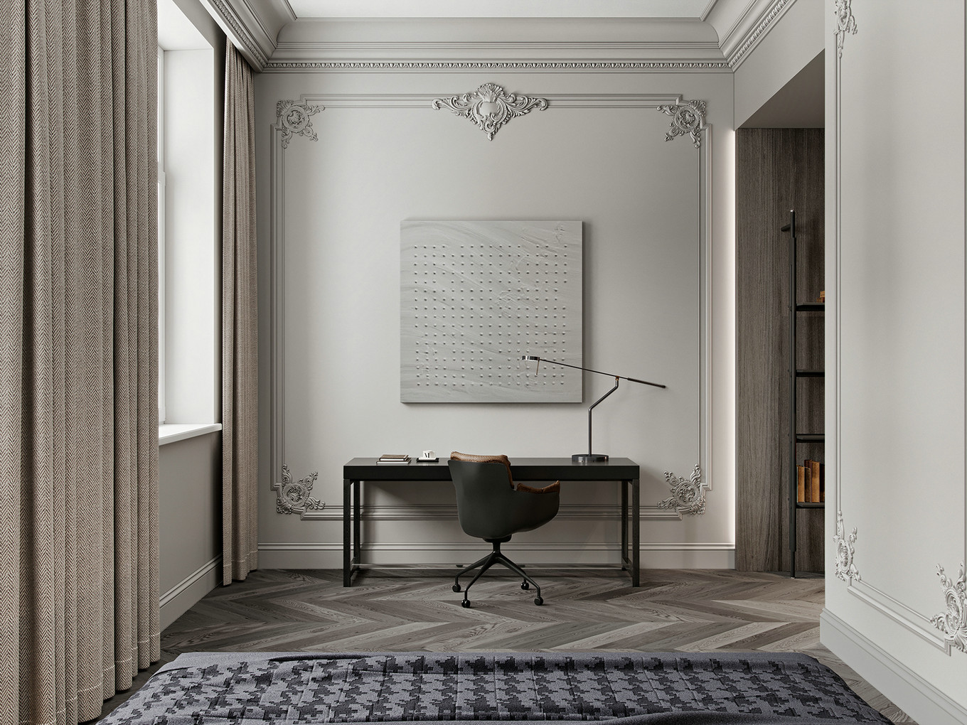 复古设计个性现代高级感,摩登韵味十足的复古设计