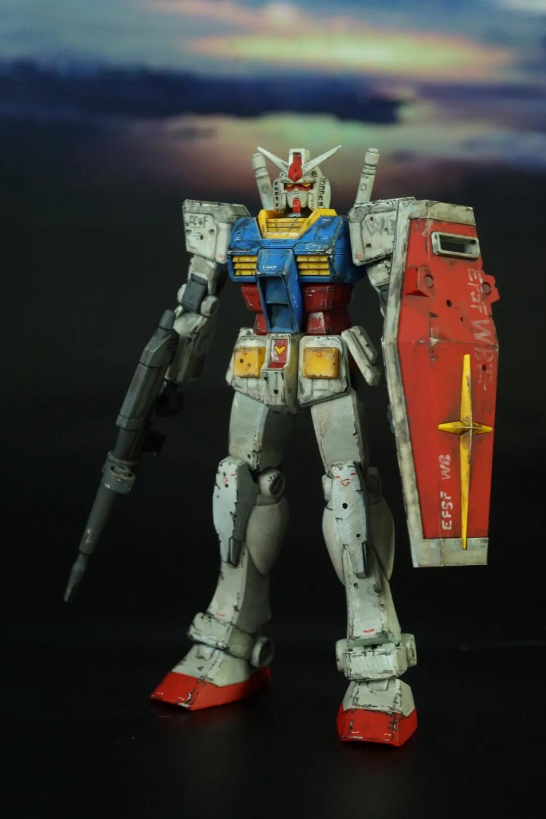 eg元祖高达满配,eg元祖高达手涂教程