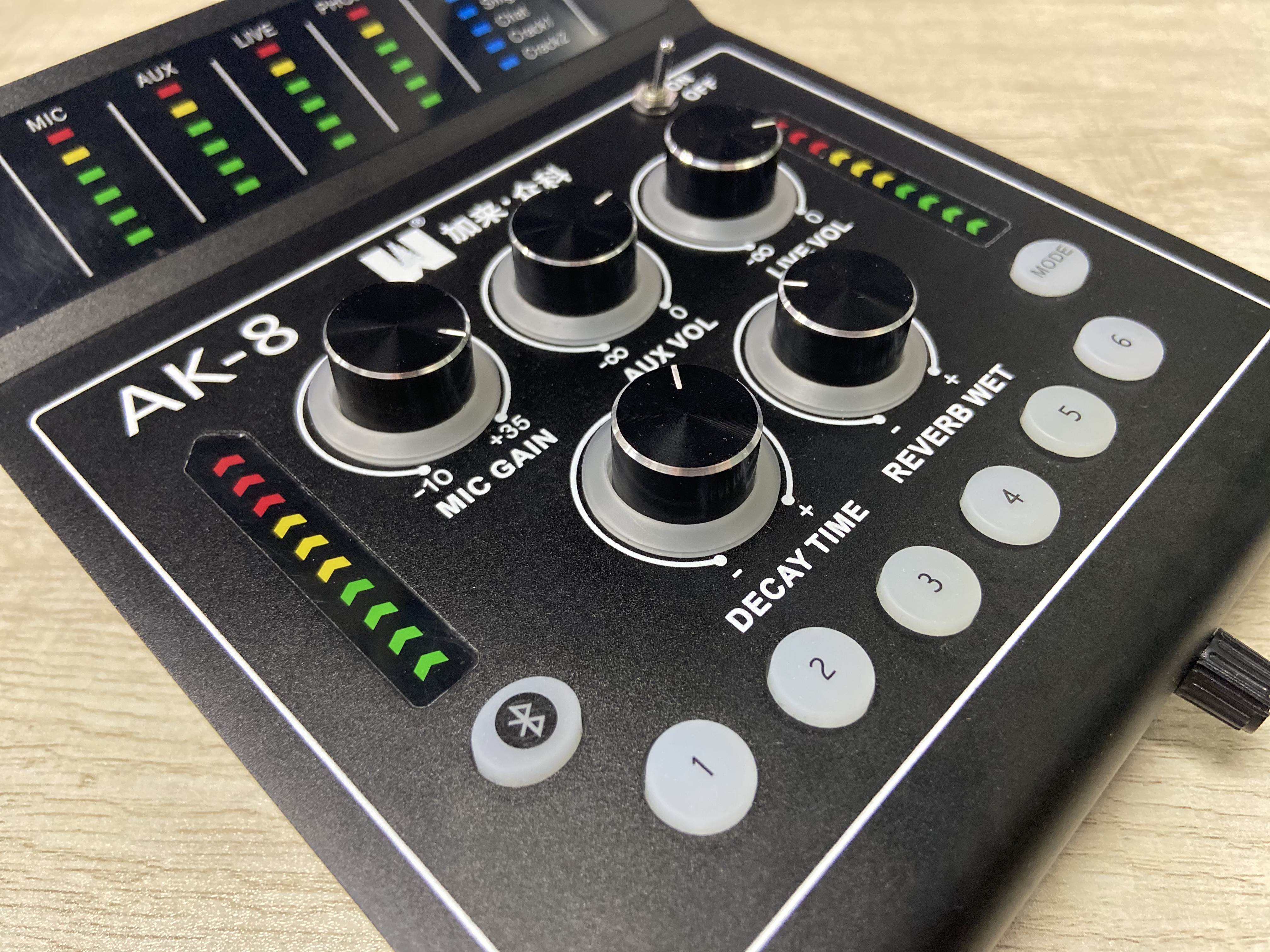 加来众科ak8pro声卡怎么连接音响,加来众科ak8pro声卡直播效果