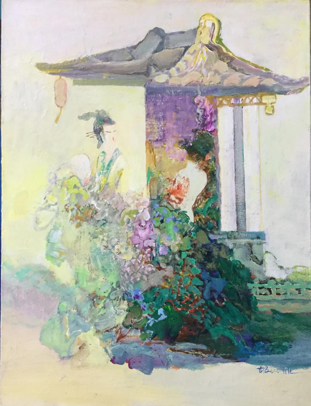 艺术家杨兴雅,画家杨兴雅作品欣赏