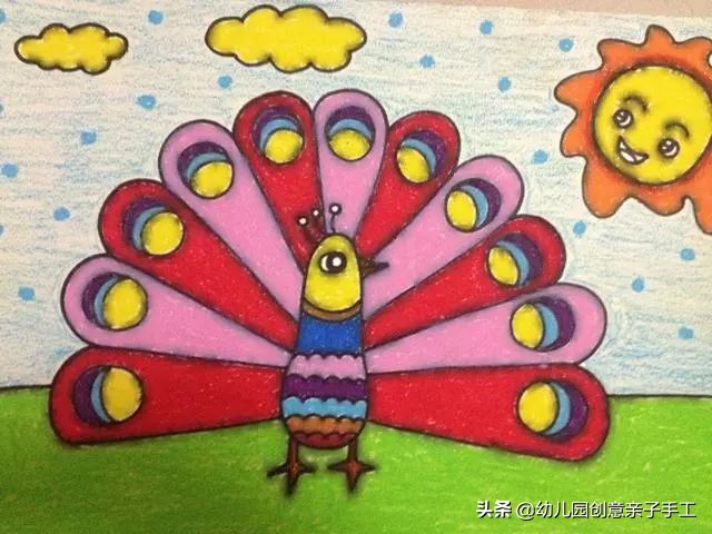 上百张幼儿园创意儿童画,儿童绘画创意3-6岁童年童画