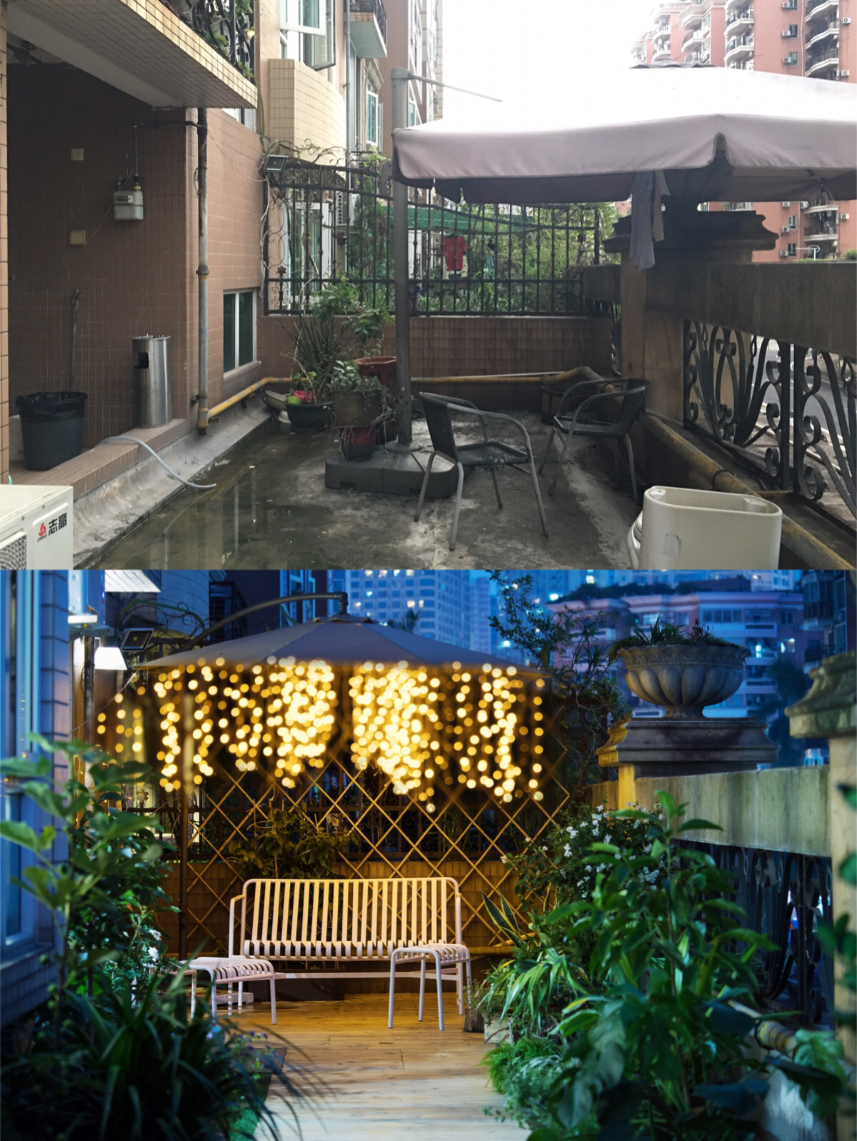 阳台花园改造封闭式设计,全封闭式阳台100款阳台花园设计图