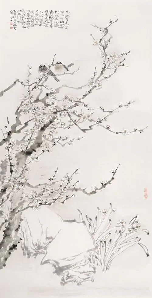 素朴的一花一草、精巧的一鸟一雀