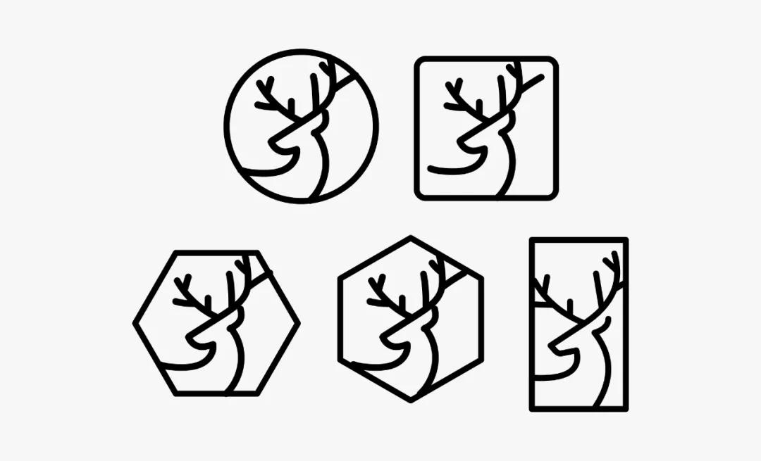 一张名片上印多个品牌logo,一张图片一个大字