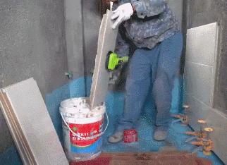 美国贴瓷砖工人,新加坡石材铺装机器人