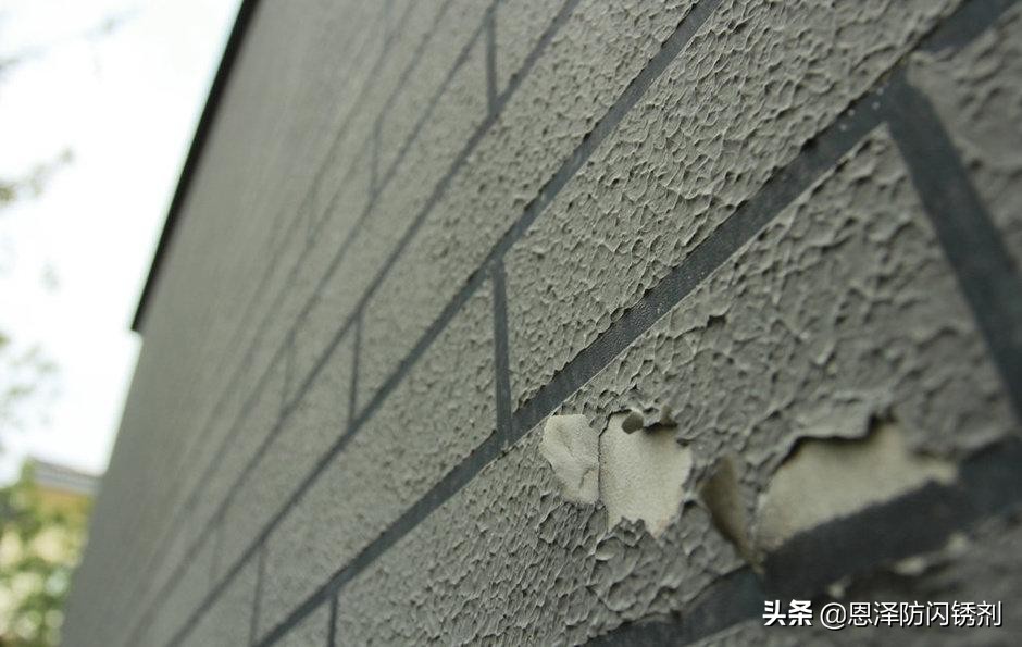 真石漆外墙起皮脱落怎么处理,真石漆整块脱落怎么办