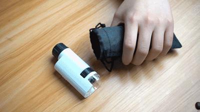 显微镜的价格最便宜的,日本口袋放大120倍显微镜