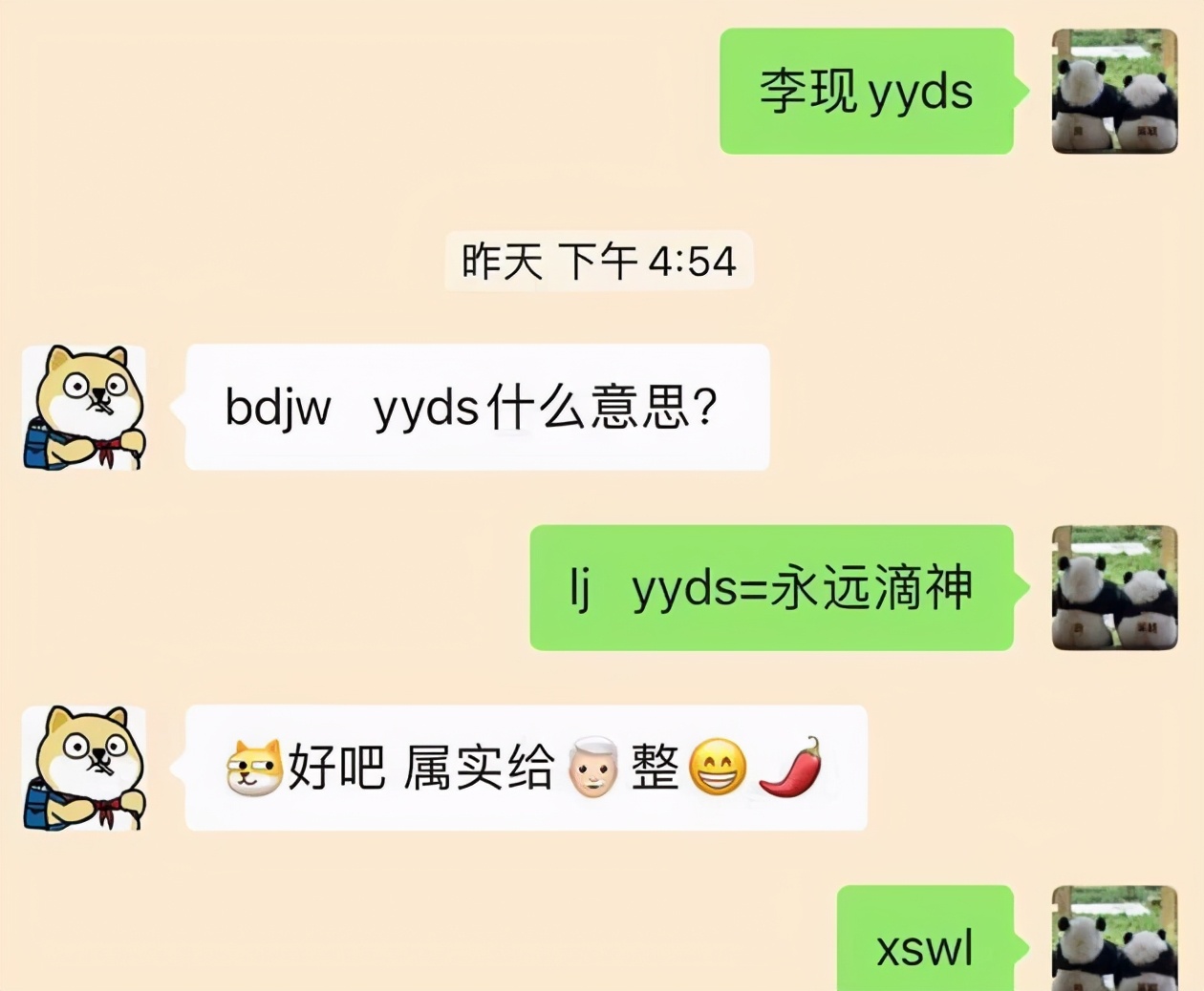 小学生聊天记录缩写字母,小学生聊天记录简写