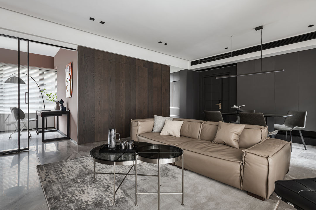 120平现代新中式设计越住越喜欢,大户型120平装修朴素舒适