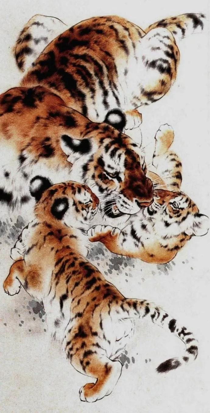 刘继卣画老虎,刘继卣的老虎画得最好