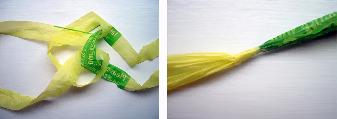 有塑料袋的手工,用塑料袋做的手工活