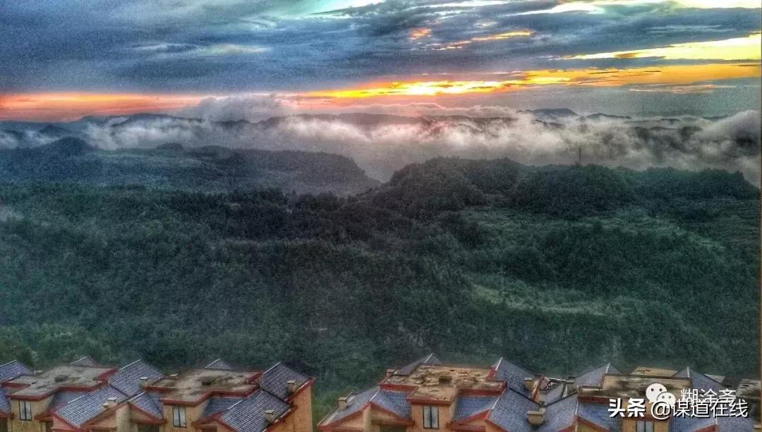 苏马荡美景随拍,利川苏马荡绿岛印象养生谷班车