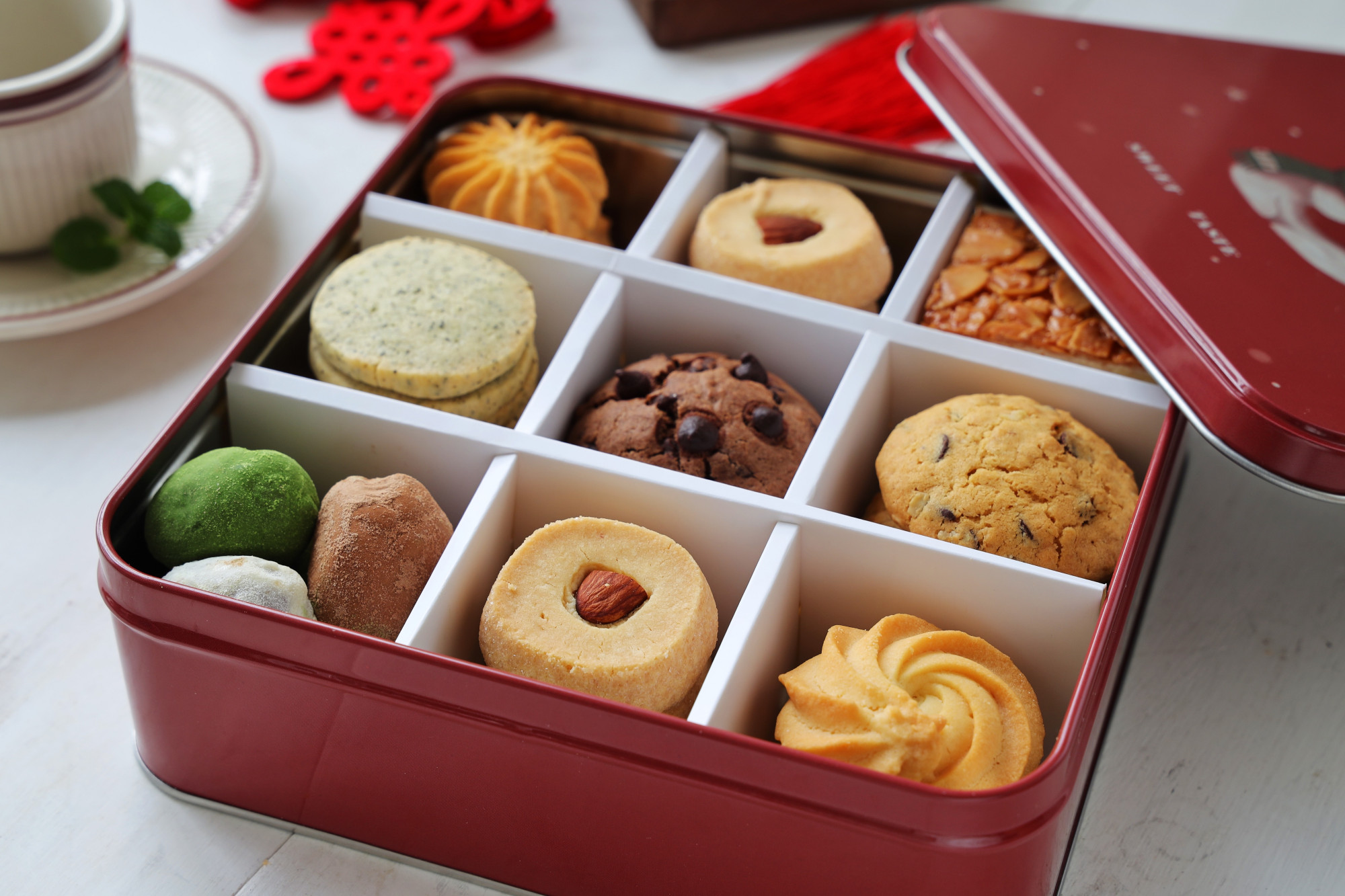 年货必备的十种曲奇,曲奇礼盒自制