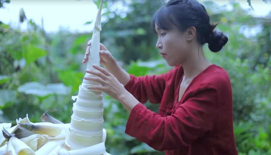 李子柒螺蛳粉送盘子,李子柒螺蛳粉出口