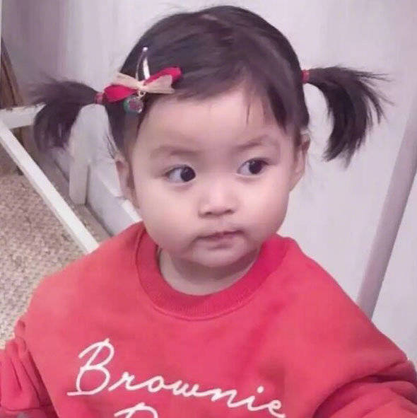 微信头像可爱的小萌娃新年,微信头像萌娃女生可爱萌