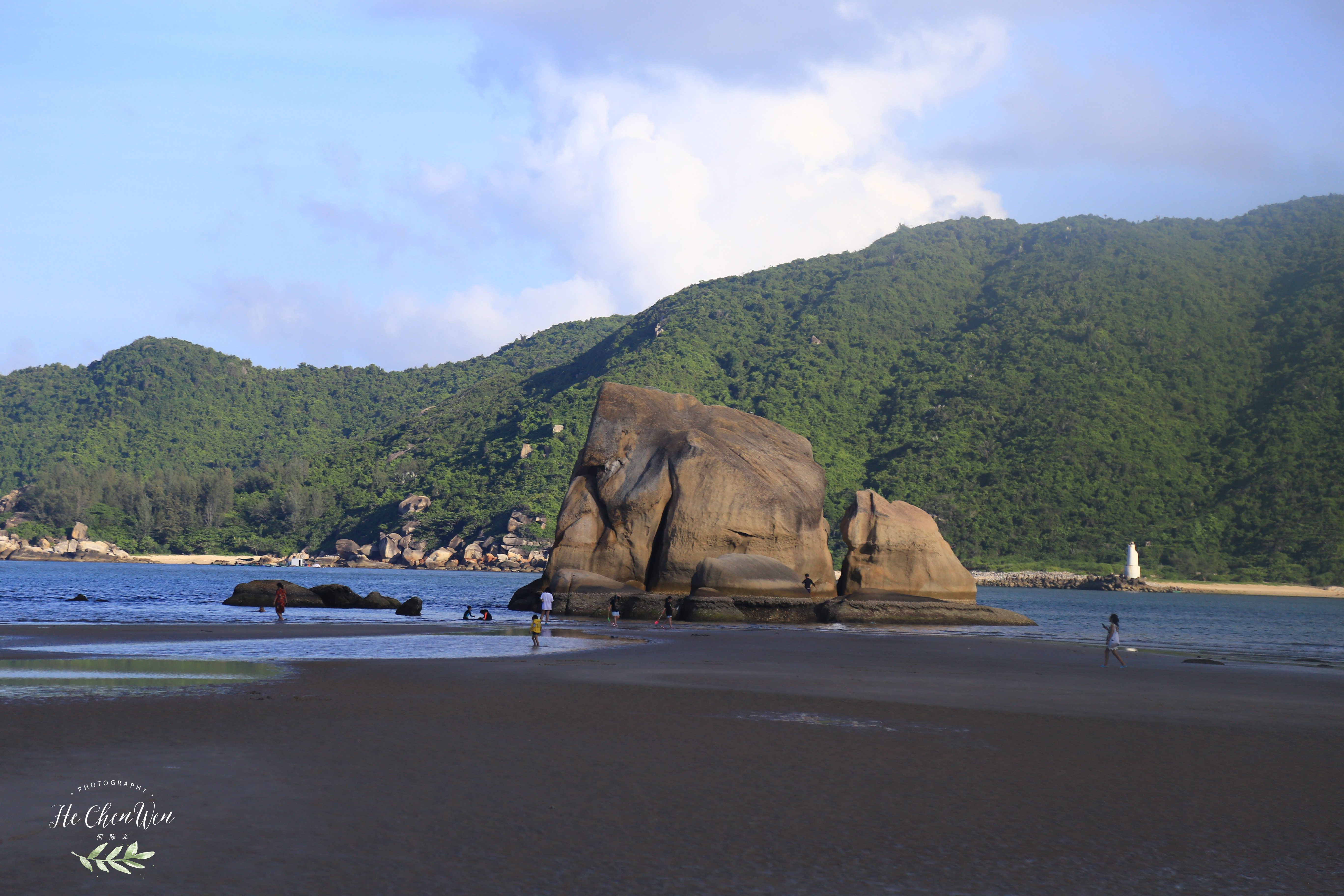 三亚的一个小村庄,三亚的一个渔村