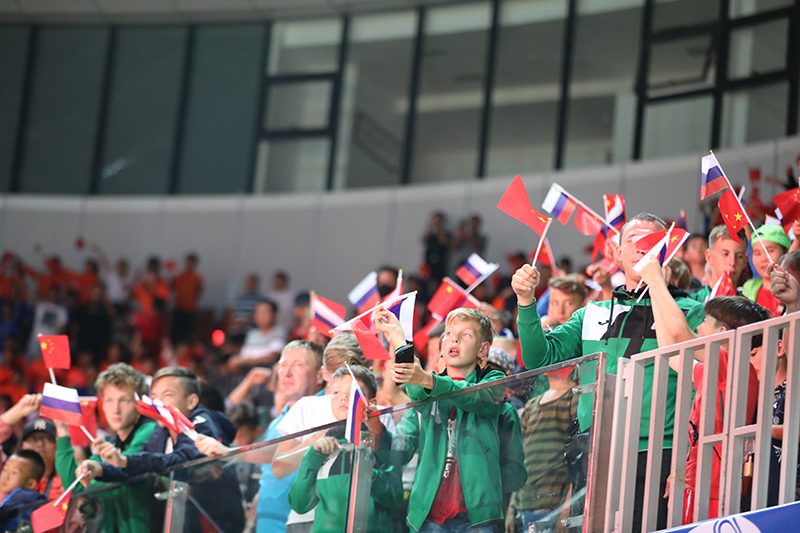 2019“足球频道·电力杯”一带一路国际青少年足球夏令营开幕